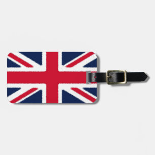 Étiquette À Bagage Drapeau