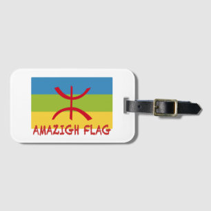 Étiquette À Bagage Drapeau Amazigh - Drapeau Amazigh Drapeau
