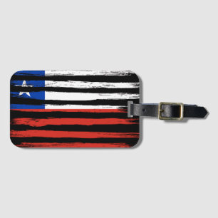 Étiquette À Bagage Drapeau américain personnalisé   Balise de bagage