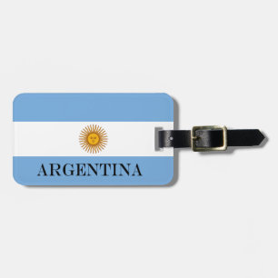 Étiquette À Bagage Drapeau argentin Bandera De Argentina