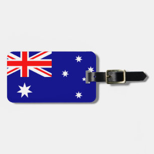 Étiquette À Bagage Drapeau Australie
