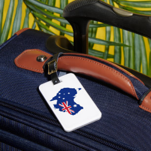 Étiquette À Bagage Drapeau australien