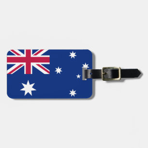 Étiquette À Bagage Drapeau australien