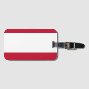 Étiquette À Bagage Drapeau autrichien