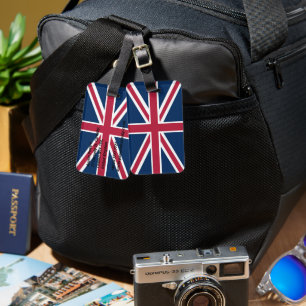 Étiquette À Bagage Drapeau britannique