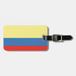 Étiquette À Bagage Drapeau Colombie