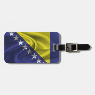 Étiquette À Bagage Drapeau De Bosnie