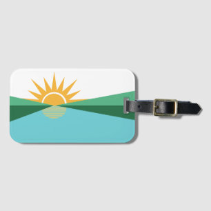 Étiquette À Bagage Drapeau de Coral Springs, Floride