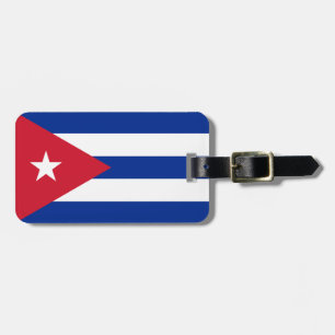 Étiquette À Bagage Drapeau de Cuba Easy ID Personal