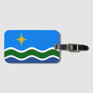 Étiquette À Bagage Drapeau de Duluth, MN