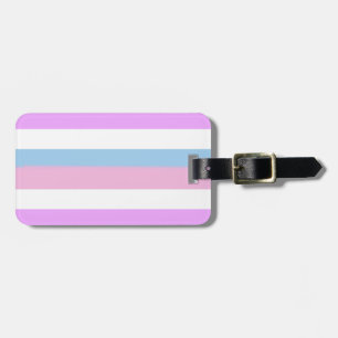 Étiquette À Bagage Drapeau de fierté intersexe