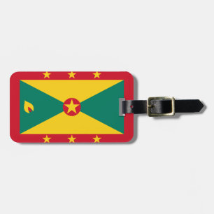 Étiquette À Bagage Drapeau de Grenade Easy ID Personnel