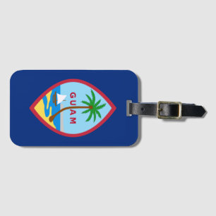 Étiquette À Bagage Drapeau de Guam
