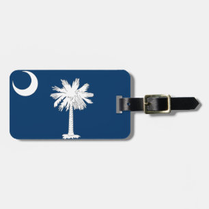 Étiquette À Bagage Drapeau de la Caroline du Sud
