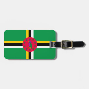 Étiquette À Bagage Drapeau de la Dominique Personal Easy ID
