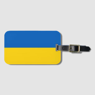 Étiquette À Bagage Drapeau de la fierté nationale ukrainienne
