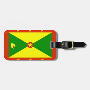 Étiquette À Bagage Drapeau de la Grenade