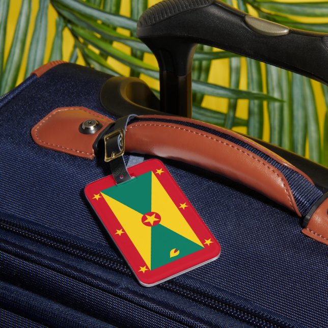 Étiquette À Bagage Drapeau de la Grenade (Insitu Rectoal 1)