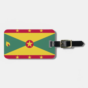 Étiquette À Bagage Drapeau de la Grenade