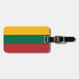 Étiquette À Bagage Drapeau de la LITHUANIE