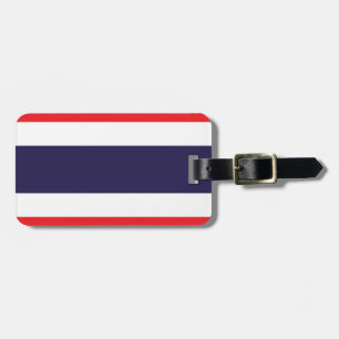 Étiquette À Bagage Drapeau de la Thaïlande