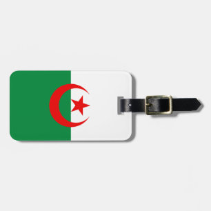 Étiquette À Bagage Drapeau de l'Algérie Easy ID
