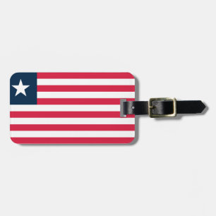 Étiquette À Bagage Drapeau de l'identification facile du Libéria