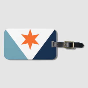 Étiquette À Bagage Drapeau de Syracuse, New York