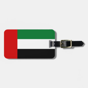 Étiquette À Bagage Drapeau des Émirats arabes unis