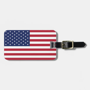 Étiquette À Bagage Drapeau des États-Unis