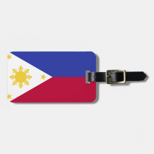 Étiquette À Bagage Drapeau des Philippines