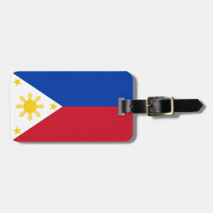 Étiquette À Bagage Drapeau des Philippines