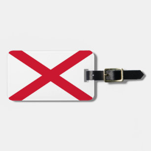Étiquette À Bagage Drapeau d'État de l'Alabama
