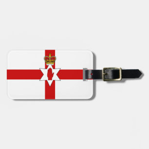 Étiquette À Bagage Drapeau d'Irlande du Nord