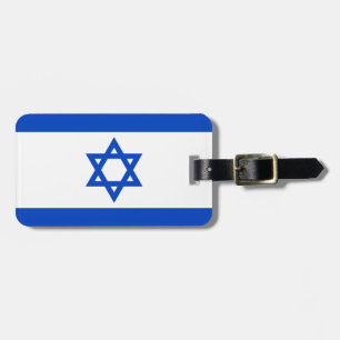 Étiquette À Bagage Drapeau d'Israël Easy ID Personal