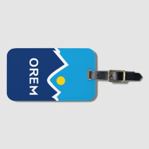 Étiquette À Bagage Drapeau d'Orem, Utah