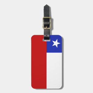 Étiquette À Bagage Drapeau du Chili