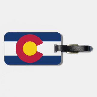Étiquette À Bagage Drapeau du Colorado