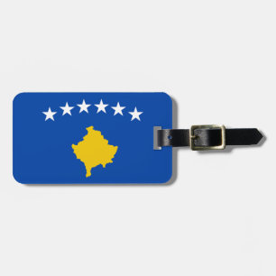 Étiquette À Bagage Drapeau du Kosovo Easy ID Personal