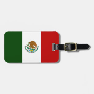 Étiquette À Bagage Drapeau du Mexique