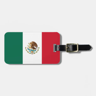 Étiquette À Bagage Drapeau du Mexique