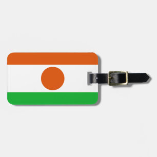 Étiquette À Bagage Drapeau du Niger Easy ID Personnel