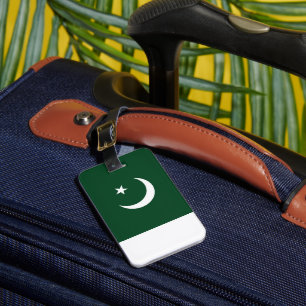 Étiquette À Bagage Drapeau du Pakistan