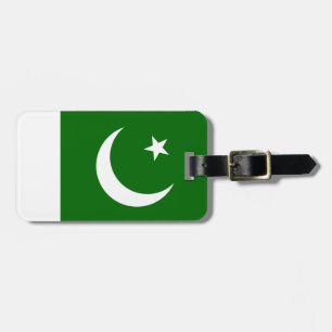Étiquette À Bagage Drapeau du Pakistan Personal Easy ID