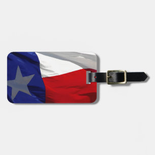 Étiquette À Bagage Drapeau du Texas Pop Art