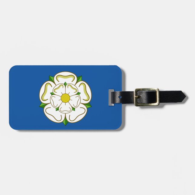 Étiquette À Bagage Drapeau du Yorkshire (Devant horizontal)