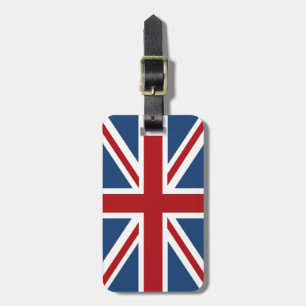 Étiquette À Bagage Drapeau d'Union Jack les Anglais