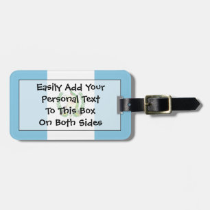 Étiquette À Bagage Drapeau Guatemala Easy ID Personal