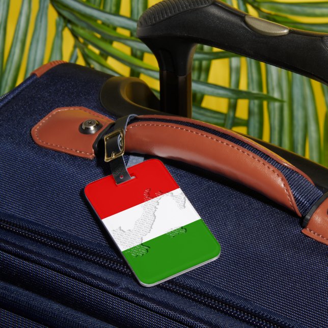 Étiquette À Bagage Drapeau italien (Insitu Rectoal 1)