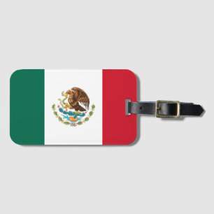 Étiquette À Bagage Drapeau mexicain - Drapeau mexicain